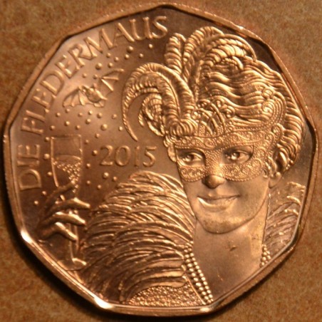 euroerme érme 5 Euro Ausztria 2015 A denevér (UNC)