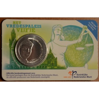 Euromince mince 5 Euro Holandsko 2013 Palác mieru (UNC karta)