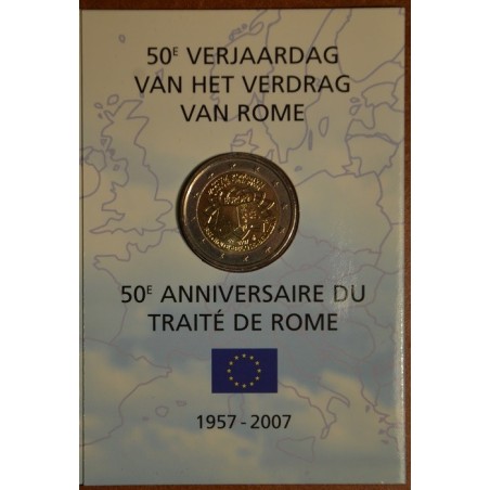 Euromince mince 2 Euro Belgicko 2007 - 50 rokov Rímskej zmluvy (BU ...
