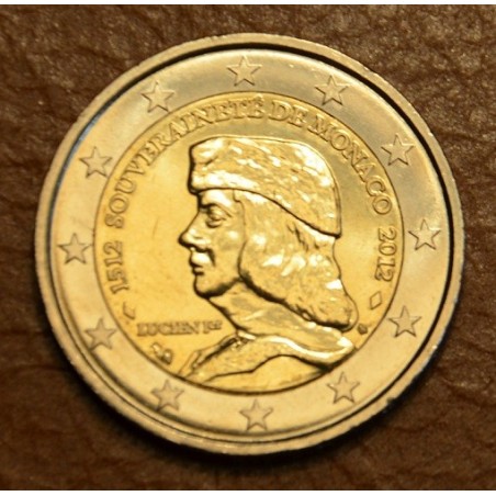 Euromince mince 2 Euro Monaco 2012 - 500. výročie nezávislosti (UNC)