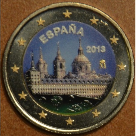 eurocoin eurocoins 2 Euro Spain 2013 - The Royal Seat of San Lorenz...