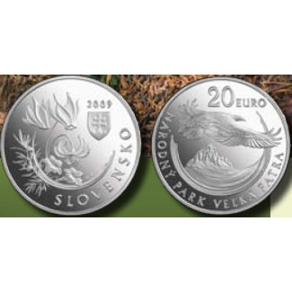 euroerme érme 20 Euro Szlovákia 2009 - Magas Fátra (BU)