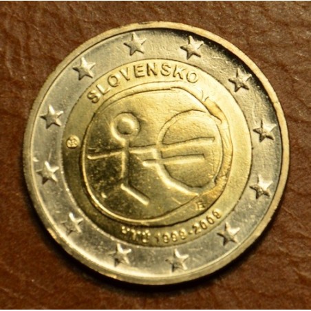 Euromince mince 2 Euro Slovensko 2009 - 10. výročie hospodárskej a ...