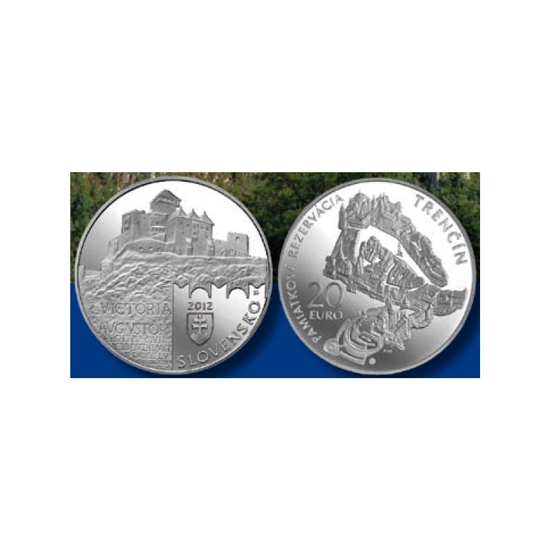 Euromince mince 20 Euro Slovensko 2012 - Trenčín (BU)