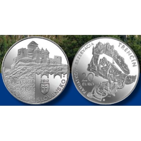 euroerme érme 20 Euro Szlovákia 2012 - Trencsén (BU)