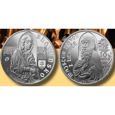 Euromince mince 10 Euro Slovensko 2012 - Majster Pavol z Levoče (BU)