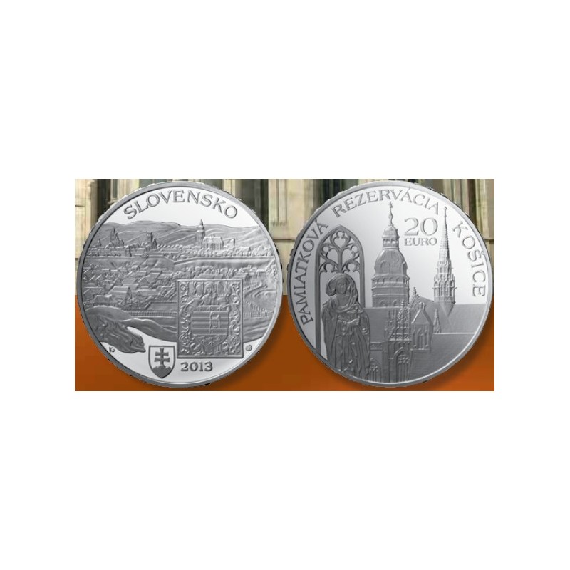 euroerme érme 20 Euro Szlovákia 2013 - Kassa (BU)