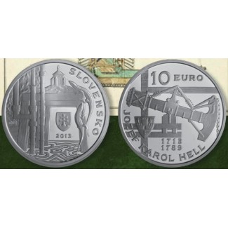 euroerme érme 10 Euro Szlovákia 2013 - Jozef Karol Hell (BU)