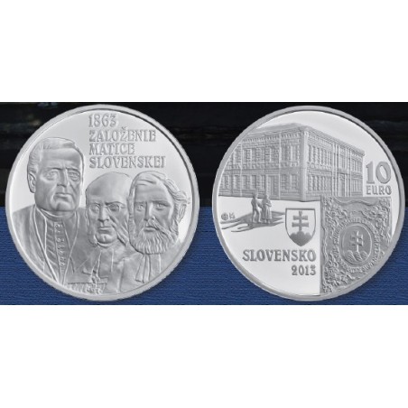 eurocoin eurocoins 10 Euro Slovakia 2013 - Matica Slovenska (BU)
