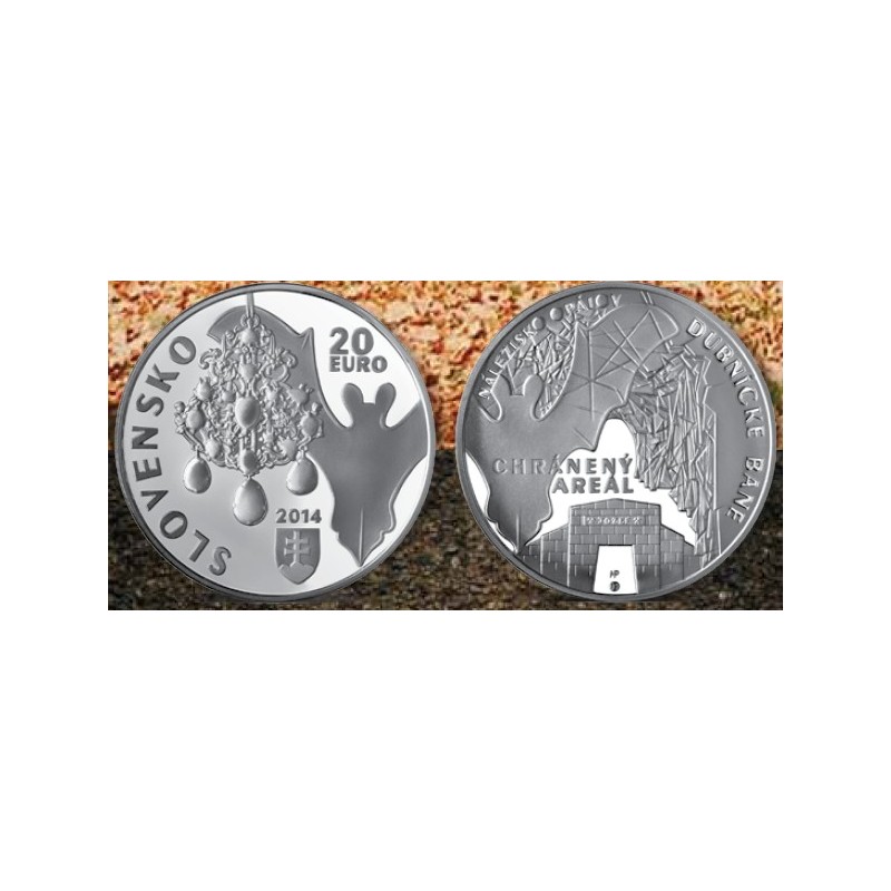 eurocoin eurocoins 20 Euro Slovakia 2014 - Conservation area of the...
