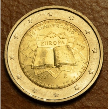 Euromince mince 2 Euro Taliansko 2007 - 50 rokov Rímskej zmluvy (UNC)