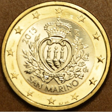 Euromince mince 1 Euro San Marino 2012 (UNC)