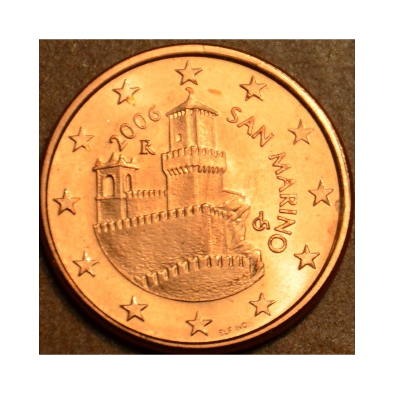 euroerme érme 5 cent San Marino 2012 (UNC)