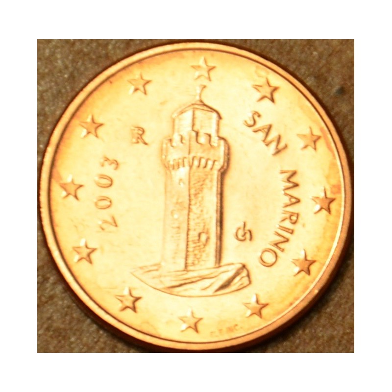 Euromince mince 1 cent San Marino 2012 (UNC)