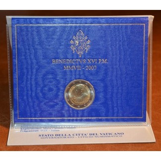 2 Euro Vatican 2007 - 80. birthday of Pope Benedictus XVI (BU)