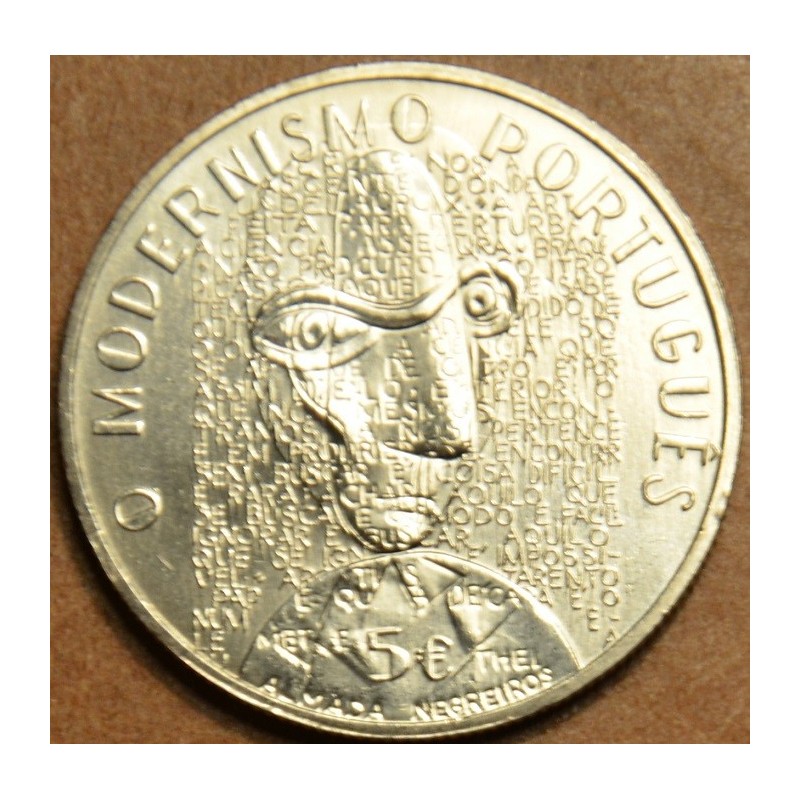 eurocoin eurocoins 5 Euro Portugal 2016 - Modernismo (UNC)