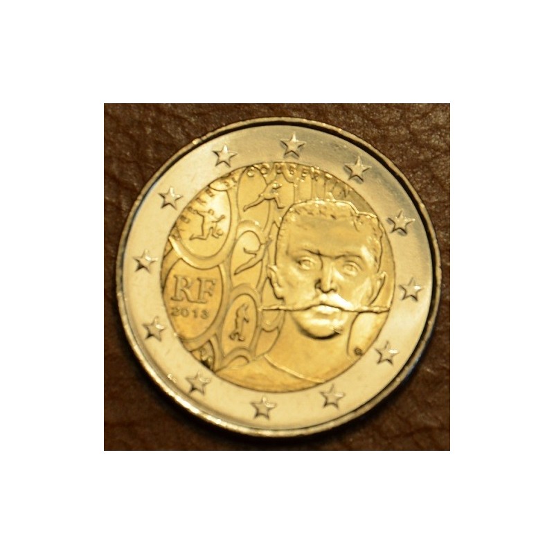 euroerme érme 2 Euro Franciaország 2013 - Baron Pierre de Coubertin...
