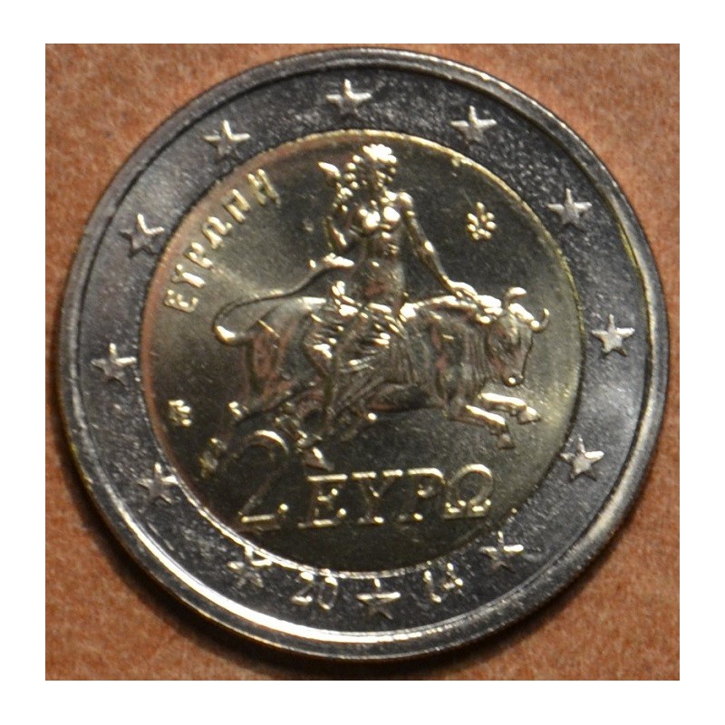Euromince mince 2 Euro Grécko 2014 (UNC)