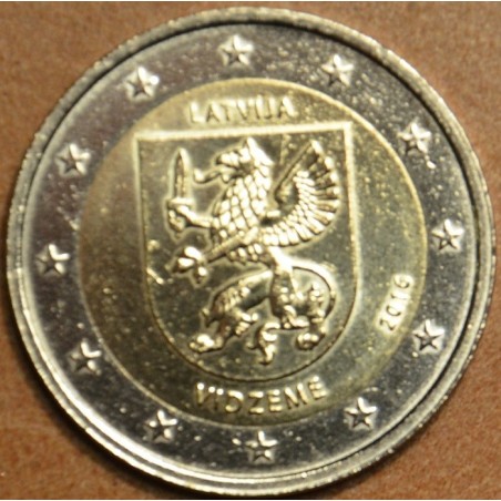 eurocoin eurocoins 2 Euro Latvia 2016 - Vidzeme (UNC)