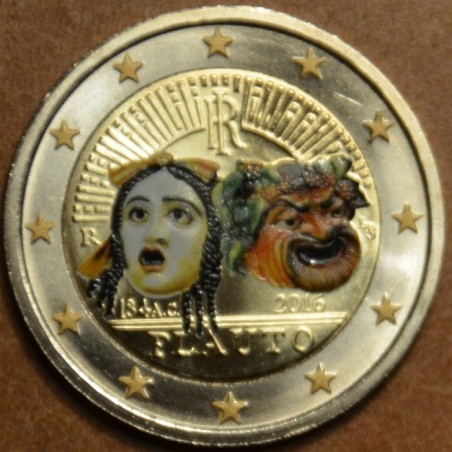 euroerme érme 2 Euro Olaszország 2016 - Plautus halálának 2200. évf...