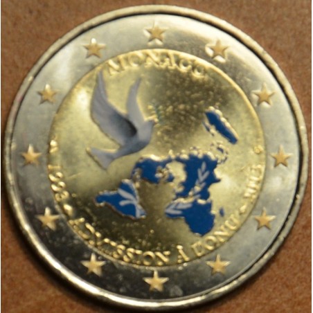 Euromince mince 2 Euro Monaco 2013 - 20. výročie členstva v OSN IV....