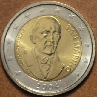 euroerme érme 2 Euro San Marino 2004 - Bartolomeo Borghesi (UNC tok...