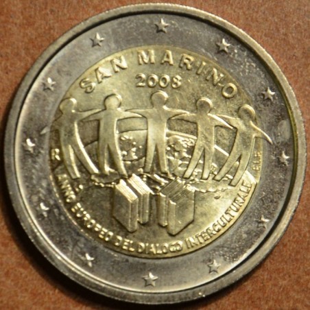euroerme érme 2 Euro San Marino 2008 - Kultúrák közti párbeszéd eur...