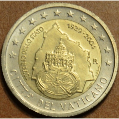 eurocoin eurocoins 2 Euro Vatican 2004 - 75th anniversary of the fo...