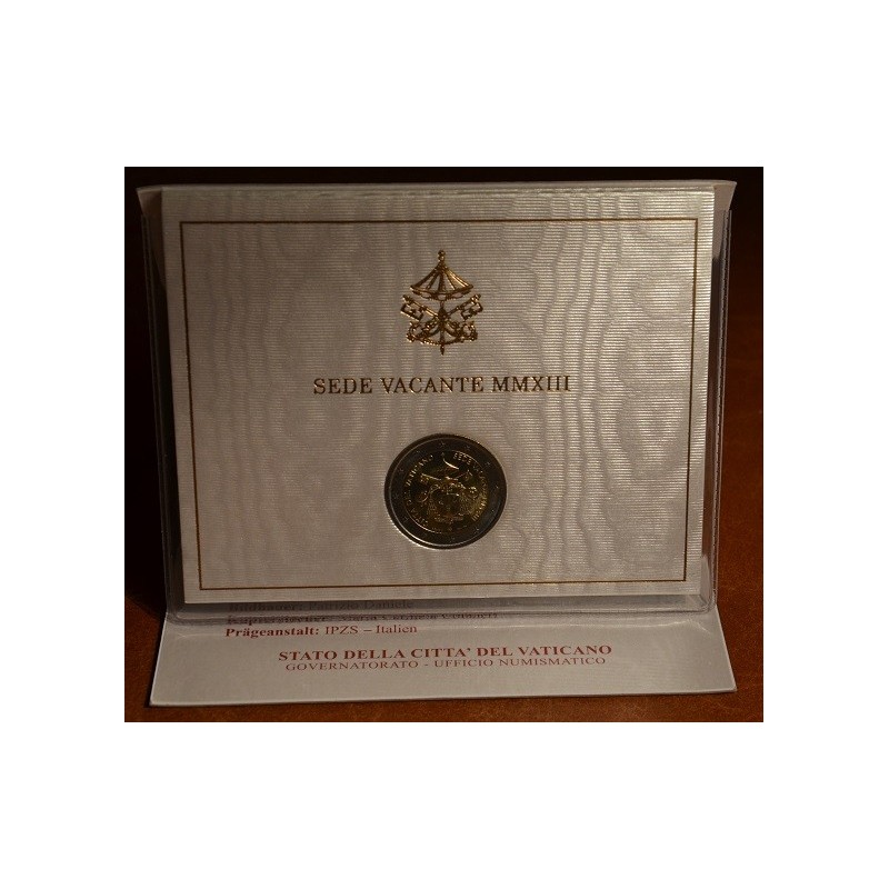 eurocoin eurocoins 2 Euro Vatican 2013 - Sede Vacante (BU)