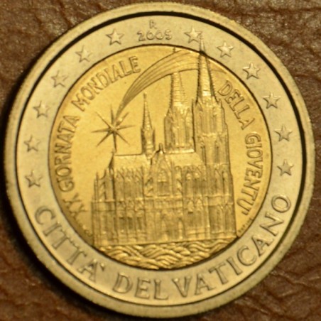 eurocoin eurocoins 2 Euro Vatican 2005 - 20th World Youth Day, held...