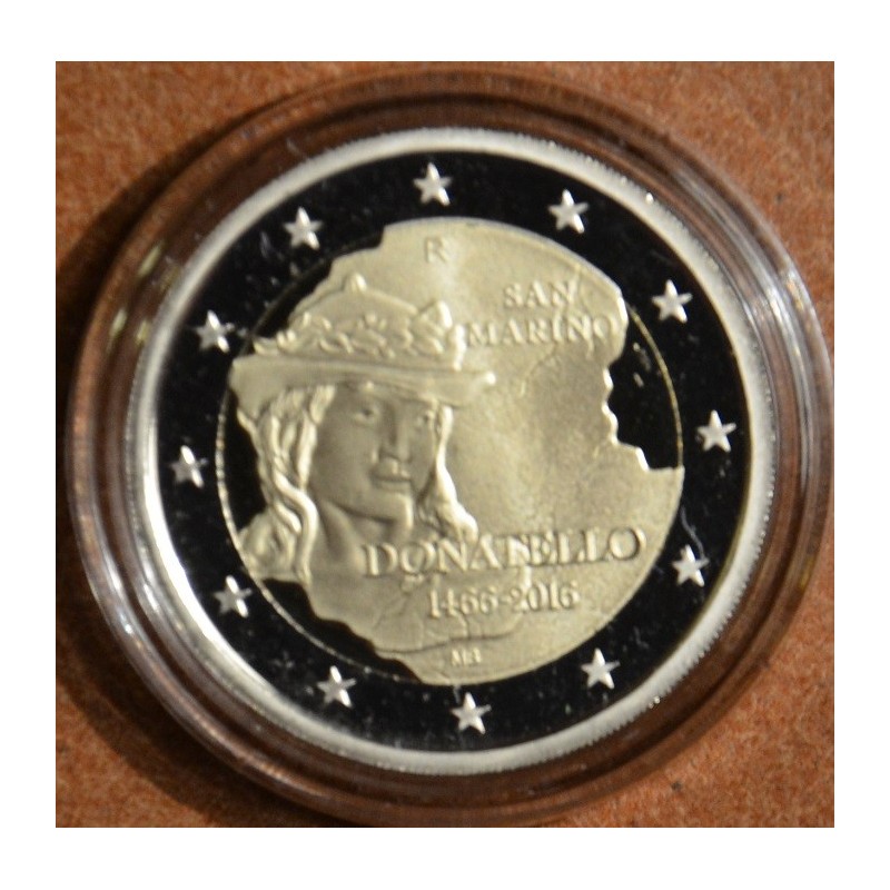 eurocoin eurocoins 2 Euro San Marino 2016 - 550th anniversary of th...