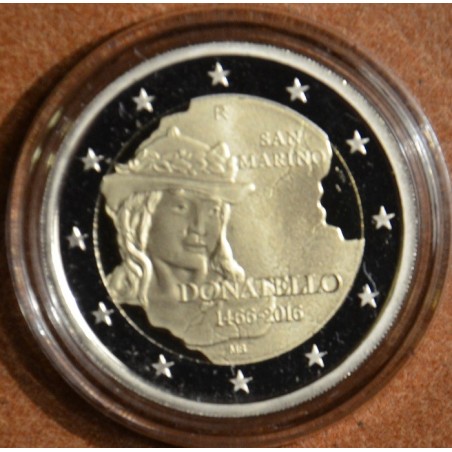 eurocoin eurocoins 2 Euro San Marino 2016 - 550th anniversary of th...