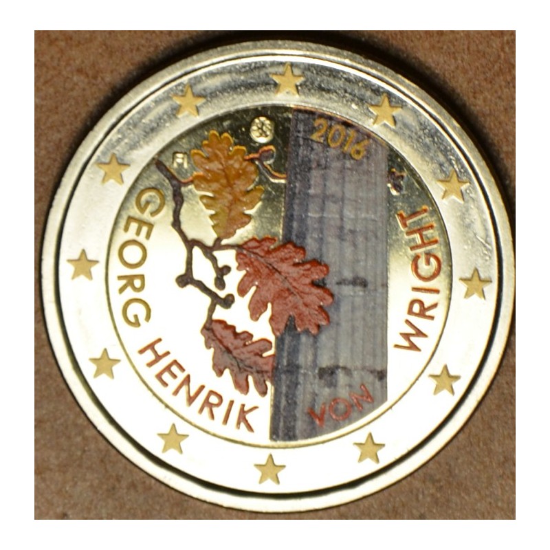 Euromince mince 2 Euro Fínsko 2016 - George Henrik von Wright (fare...