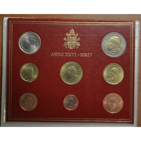 Euromince mince Sada 8 euromincí Vatikan 2004 (BU)