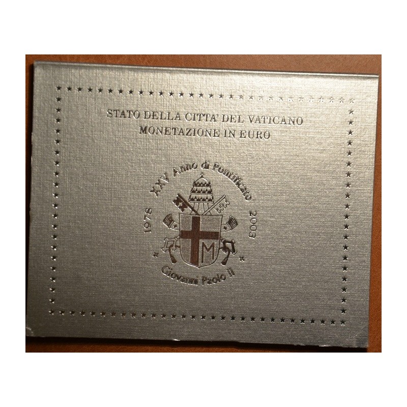 eurocoin eurocoins Set of 8 eurocoins Vatican 2003 (BU)