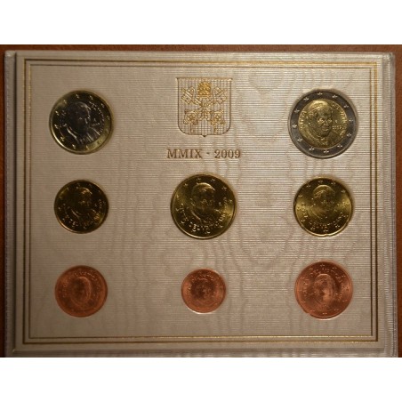 eurocoin eurocoins Set of 8 eurocoins Vatican 2009 (BU)