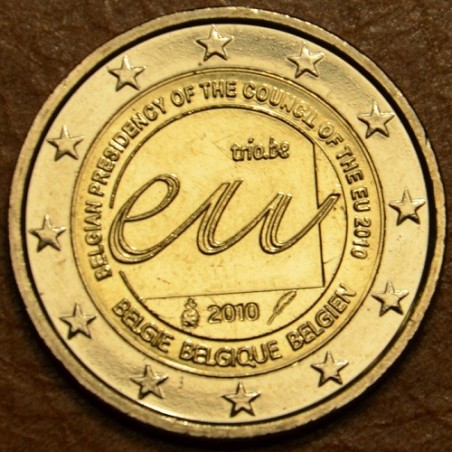 euroerme érme 2 Euro Belgium - Belgium EU elnöksége 2010 (UNC)