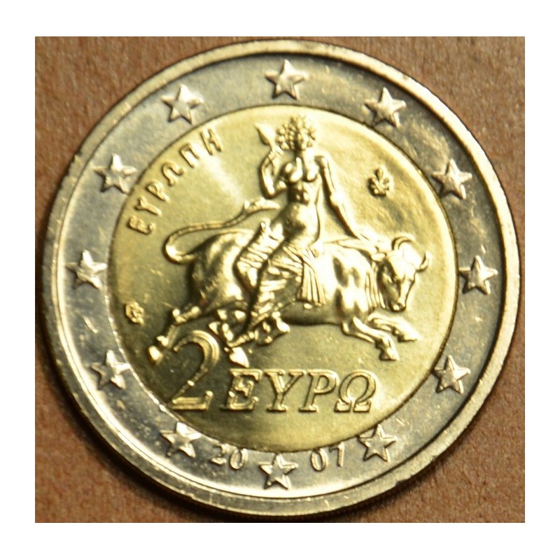 Euromince mince 2 Euro Grécko 2007 (UNC)