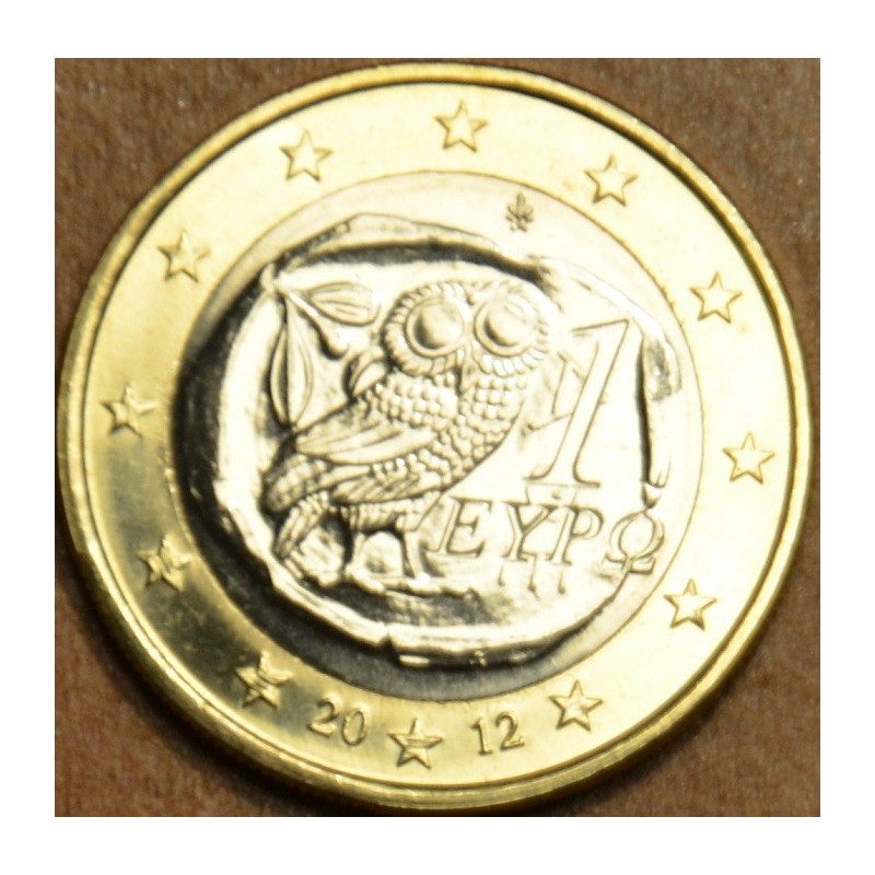 Euromince mince 1 Euro Grécko 2012 (UNC)
