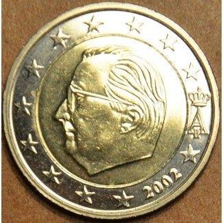 Euromince mince 2 Euro Belgicko 2002 - Albert II. (UNC)