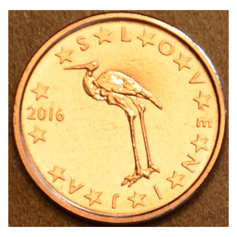 eurocoin eurocoins 1 cent Slovenia 2016 (UNC)