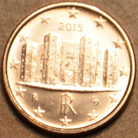 Euromince mince 1 cent Taliansko 2015 (UNC)