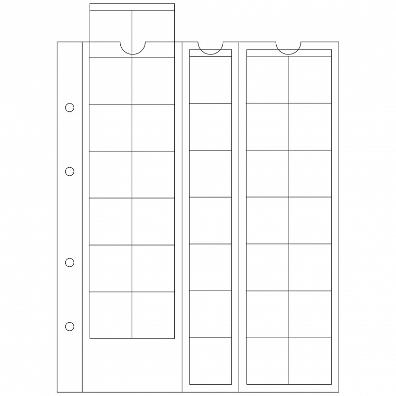 eurocoin eurocoins 5 sheets into Leuchtturm OPTIMA albums for 2 Eur...
