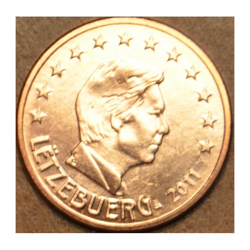 euroerme érme 2 cent Luxemburg 2011 (UNC)
