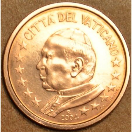 euroerme érme 1 cent Vatikán 2004 János Pál II (BU)