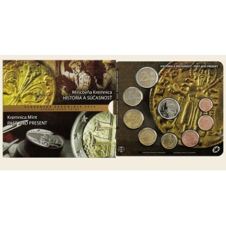 euroerme érme Szlovák 8 részes forgalmi sor 2012 Körmöcbányai pénzv...