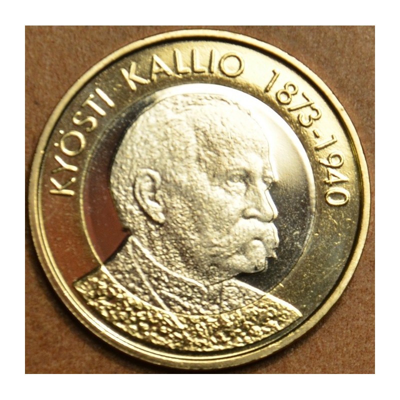 Euromince mince 5 Euro Fínsko 2016 - Kyösti Kallio (UNC)