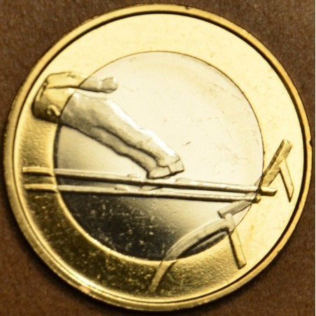 Euromince mince 5 Euro Fínsko 2016 - Skok na lyžiach (UNC)