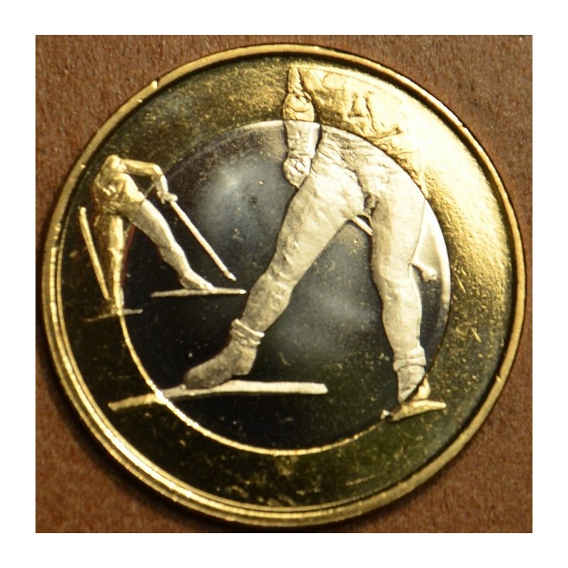 eurocoin eurocoins 5 Euro Finland 2016 - Cross country skiing (UNC)