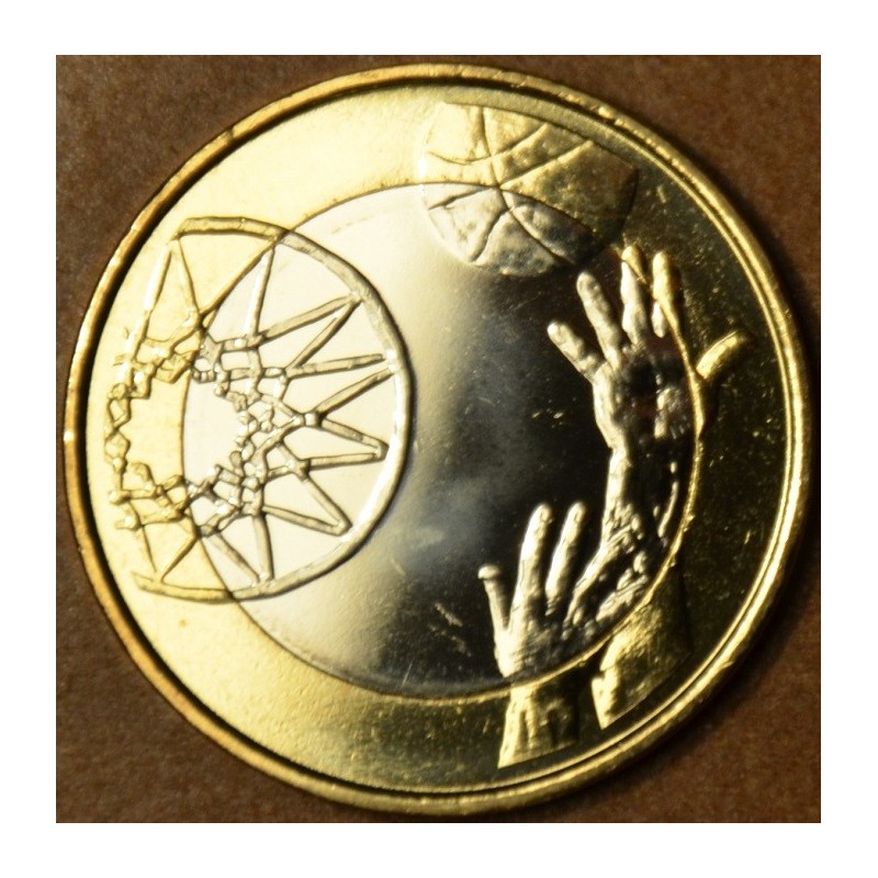 eurocoin eurocoins 5 Euro Finland 2015 - Basketball (UNC)
